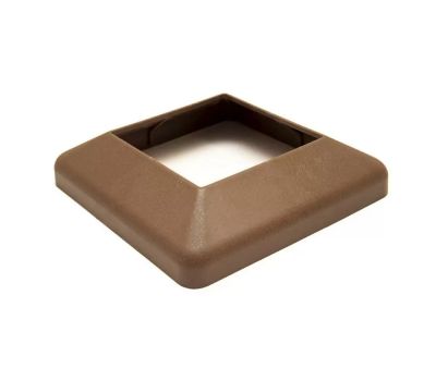 Крышка нижняя ПВХ для столба 100х100 Шоколад от производителя Deckart (Россия) по цене 293 р Крышка нижняя ПВХ для столба 100х100 Шоколад от производителя Deckart (Россия) по цене 293 р