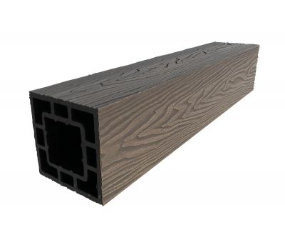 Столб опорный ДПК 125×125 Венге от производителя  Deckart (Россия) по цене 2 033 р