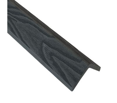 Уголок ДПК Wood-Х 50х50.3D Чёрное дерево от производителя  EasyDecking по цене 380 р