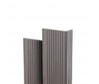 Угол торцевой Tehno Серый