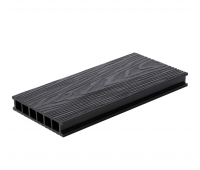 Террасная доска ДПК DUO 3D Графит