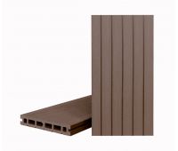 Террасная доска КЛАССИК пустотелая с пазом Тик Киото