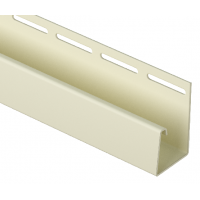 J-профиль фасадный 30 мм Слоновая кость
