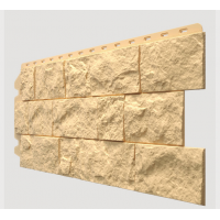 Фасадные панели (цокольный сайдинг) , Fels (скала), Elfenfels Слоновая кость Фасадные панели (цокольный сайдинг) , Fels (скала), Elfenfels Слоновая кость