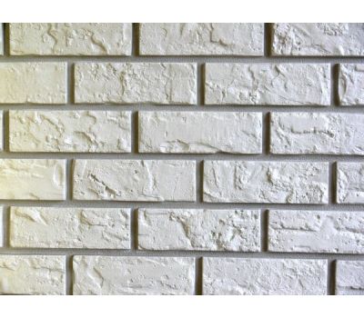 Цокольный сайдинг Hand-Laid Brick (Кирпич) COLONIAL WHITE (Белый кирпич) от производителя  Nailite по цене 0 р