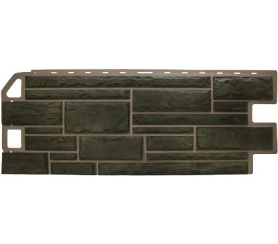Фасадные панели (цокольный сайдинг)    Камень Малахит от производителя  Альта-профиль по цене 640 р