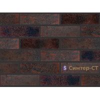 Гибкая клинкерная плитка(фактурный, градиентный) СТ-ФН-04 Старый кирпич(обожженный)