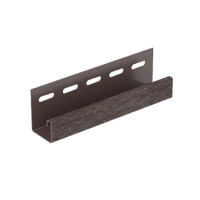 J-планка Стоун-хаус Кирпич Коричневый J-планка Стоун-хаус Кирпич Коричневый