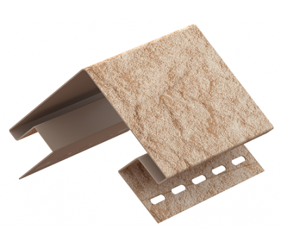 Наружный угол Стоун-хаус Камень Золотистый от производителя  Ю-Пласт по цене 906 р