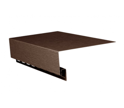 Околооконная планка для Фасадных Панелей Тёмный Дуб от производителя  Я Фасад по цене 1 700 р