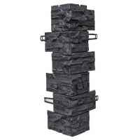 Угол для цокольного сайдинга Скалистый камень - Кингстон Угол для цокольного сайдинга Скалистый камень - Кингстон