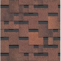 Гибкая черепица ГЕНУЯ Кофе