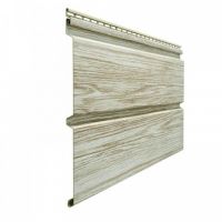 Виниловый сайдинг - серия LUX Брус D6S, Орех Виниловый сайдинг - серия LUX Брус D6S, Орех