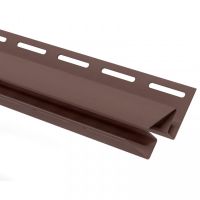 Внутренний угол коричневый для винилового сайдинга Внутренний угол коричневый для винилового сайдинга
