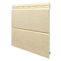 Виниловый сайдинг панель двойная Kerrafront Modern Wood - Beige Виниловый сайдинг панель двойная Kerrafront Modern Wood - Beige