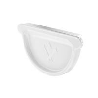 Заглушка универсальная с резиновым уплотнителем RAL 9003 Белый 150/100