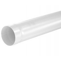 Труба водосточная RR 20 Мраморно-белый 1.00м 150/100 Труба водосточная RR 20 Мраморно-белый 1.00м 150/100