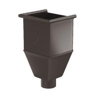 Воронка_водосборная удлиненая RR 32 Тёмно-коричневый 150/100 Воронка_водосборная удлиненая RR 32 Тёмно-коричневый 150/100