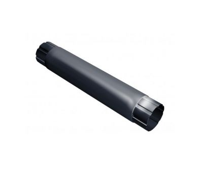 Труба соединительная Серый (RAL 7024) от производителя Grand Line по цене 830 р Труба соединительная Серый (RAL 7024) от производителя Grand Line по цене 830 р